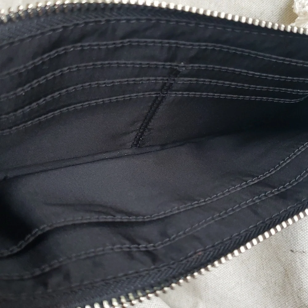 Coach legant Black Patent Leather Wristlet Clutch